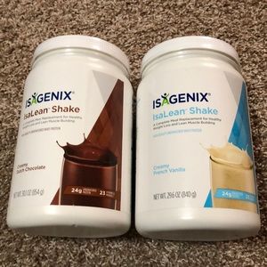 Chocolate and Vanilla shakes